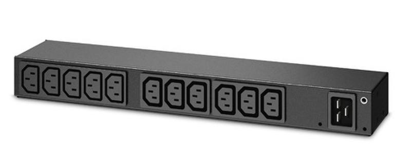 APC AP6020A 13AC outlet(s) 1U Black power distribution unit (PDU)