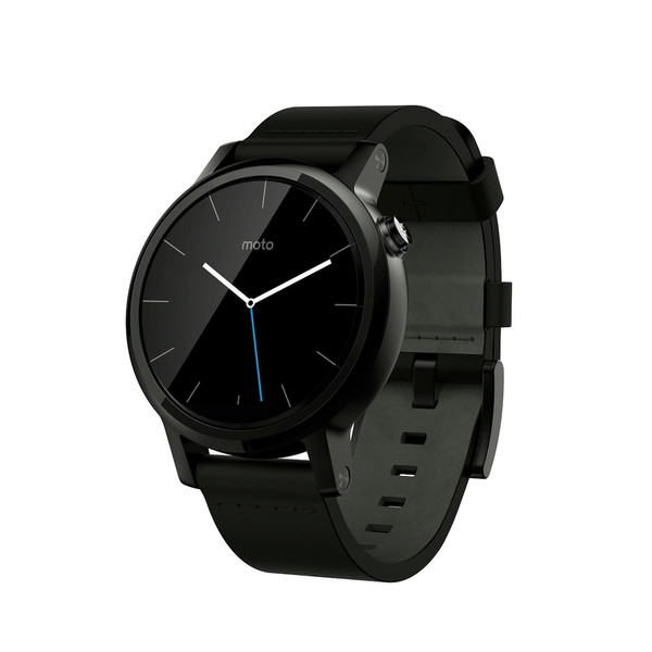 Lenovo Moto 360 1.37Zoll LCD Schwarz Smartwatch