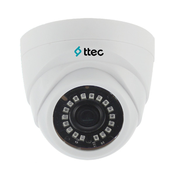 Ttec CAM-IDM2020 CCTV Dome Белый камера видеонаблюдения