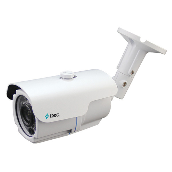 Ttec CAM-IR1010V CCTV Вне помещения Пуля Белый камера видеонаблюдения