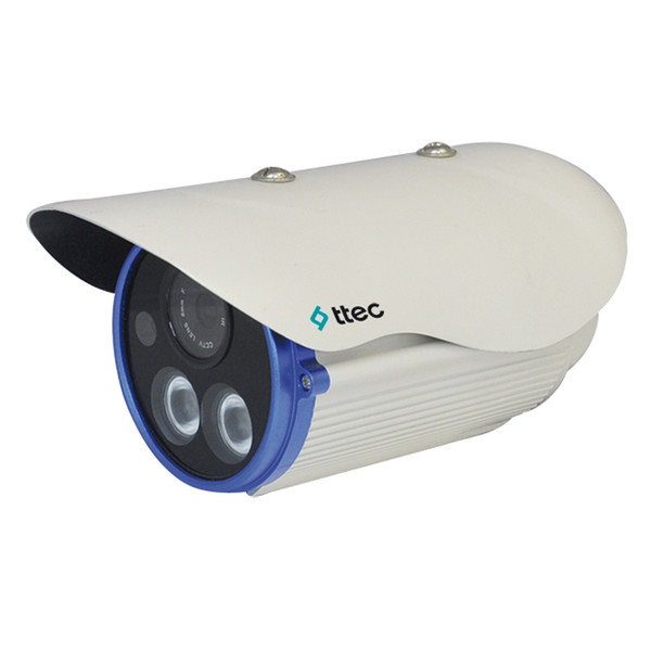 Ttec CAM-IR1213 CCTV Outdoor Geschoss Weiß Sicherheitskamera