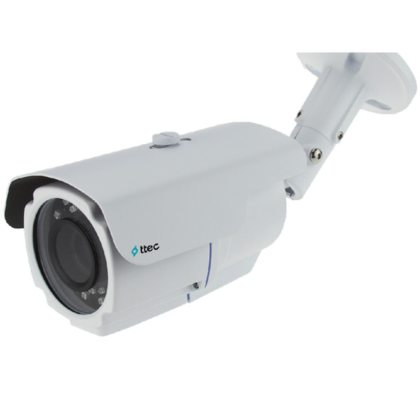 Ttec CAM-IR2010 CCTV Вне помещения Пуля Белый камера видеонаблюдения