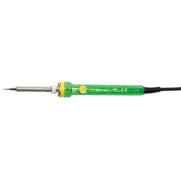 Pro'sKit SI-131B AC soldering iron 450°C Green,Stainless steel,Yellow