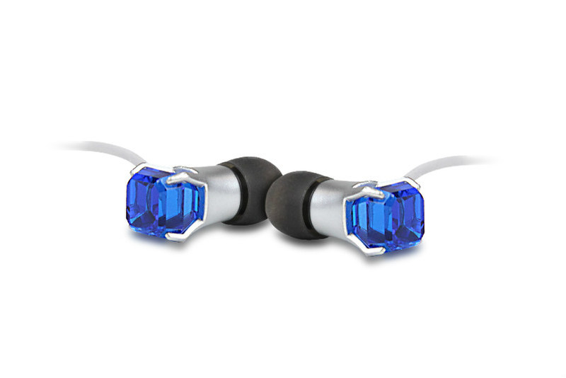 Maroo MA-EP7002 Binaural im Ohr Schwarz, Blau, Grau Mobiles Headset