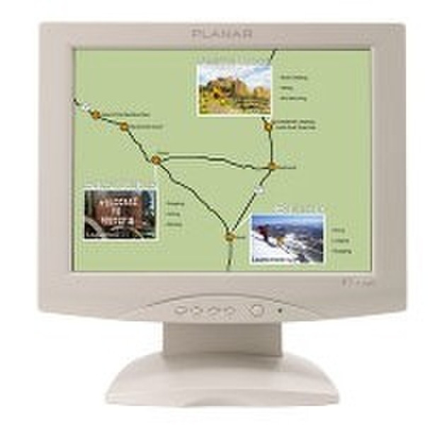 Planar Systems PT1510MX 15Zoll 1024 x 768Pixel Tisch Weiß Touchscreen-Monitor