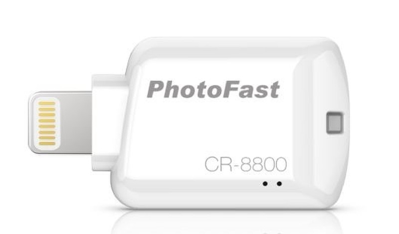 Photofast CR8800 Lightning Белый устройства для чтения карт флэш-памяти