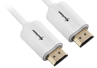 Sharkoon 1m, 2xHDMI 1m HDMI HDMI White
