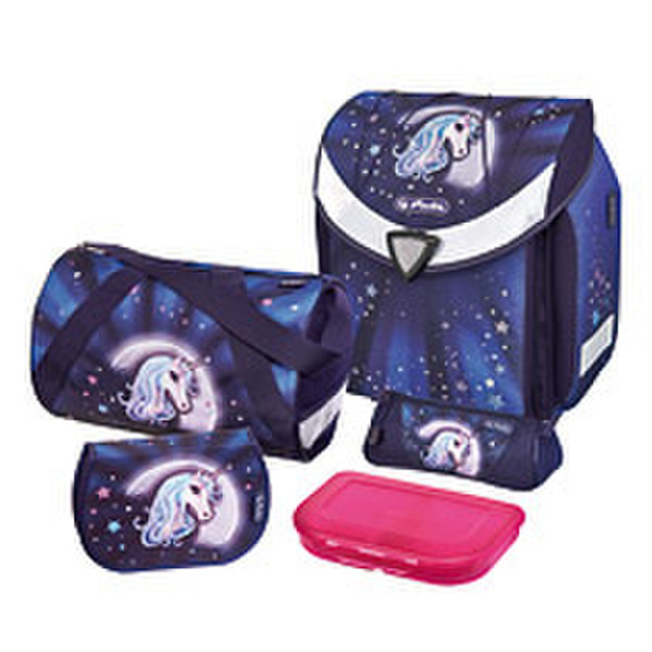 Herlitz Flexi Plus Starlight Girl Polyester Violet school bag set