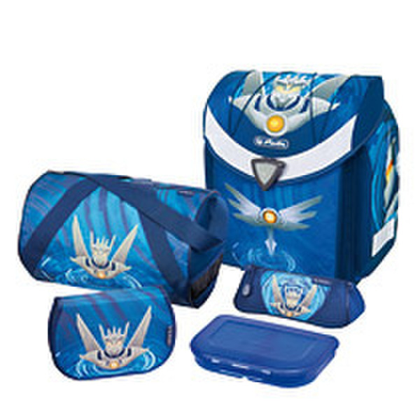 Herlitz Flexi Plus Robot Boy Polyester Blue school bag set