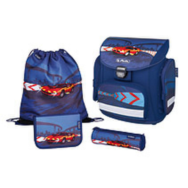 Herlitz Midi Plus Fire Engine Boy Polyester Blue school bag set