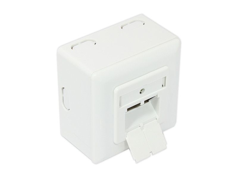 Alcasa GC-N0022 RJ-45 White socket-outlet