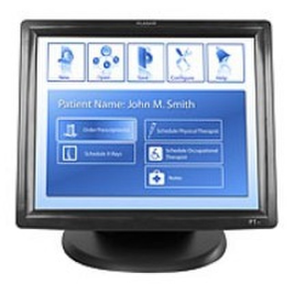 Planar Systems PT1705MU 17Zoll 1280 x 1024Pixel Grau Touchscreen-Monitor