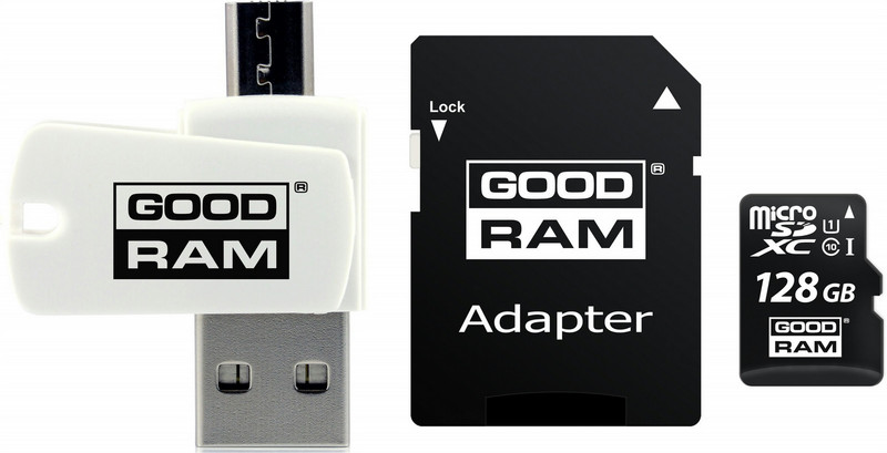 Goodram M1A4-1280R11 128ГБ MicroSD UHS-I Class 10 карта памяти