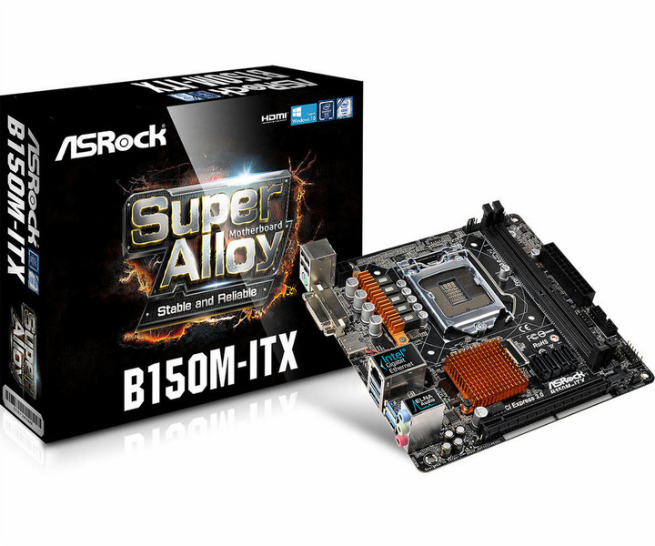 Asrock B150M-ITX Intel B150 LGA1151 Mini ITX Motherboard