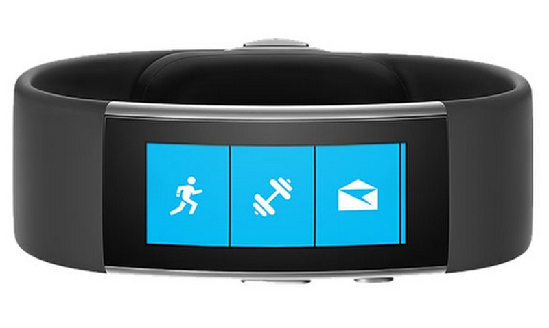 Microsoft Band 2 Беспроводной Wristband activity tracker Черный