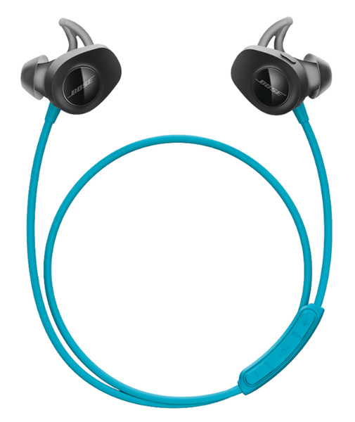 Bose SoundSport Intraaural Ear-hook,In-ear Black,Blue
