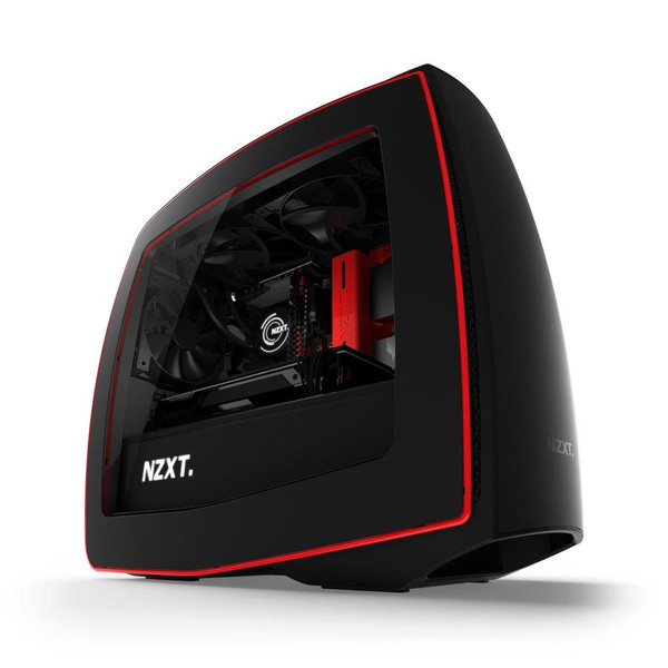 NZXT Manta Mini-Tower Black,Red computer case
