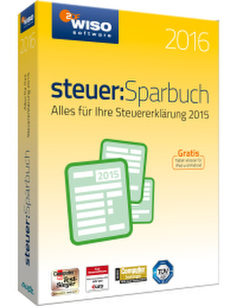 Buhl Data Service WISO steuer:Sparbuch 2016