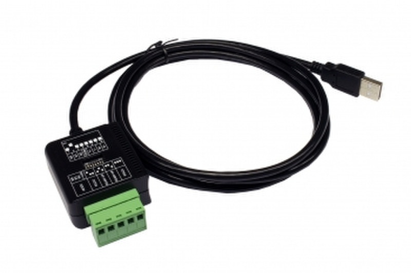 EXSYS EX-1309-T USB 2.0 RS-232/422/485 Черный кабельный разъем/переходник