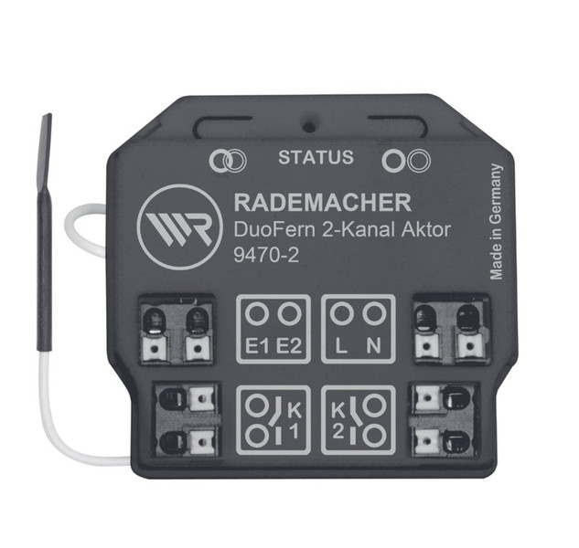 RADEMACHER DuoFern Flush-mounted Switching actuator 2channels