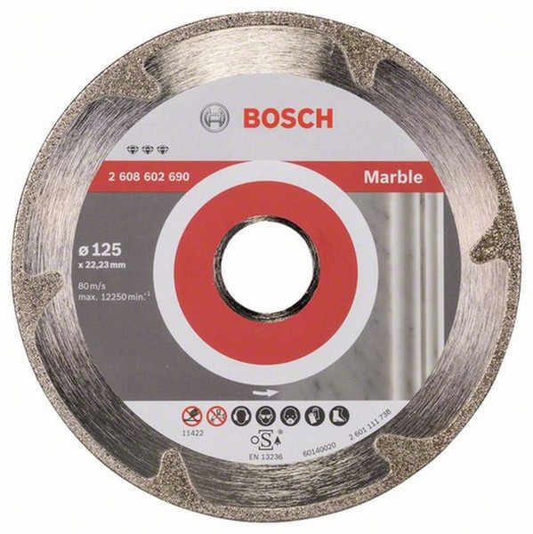 Bosch Best for Marble 125мм 1шт полотно для циркулярных пил
