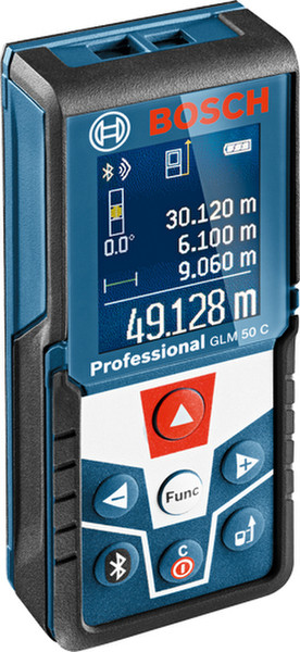 Bosch GLM 50 C Professional Laser-Distanzmessgerät 50m Schwarz, Blau