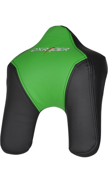 DXRacer SC/11/NE Black,Green Leatherette Padded headrest