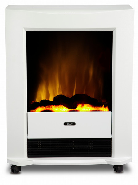 EWT BARTOK Indoor Portable fireplace Electric White