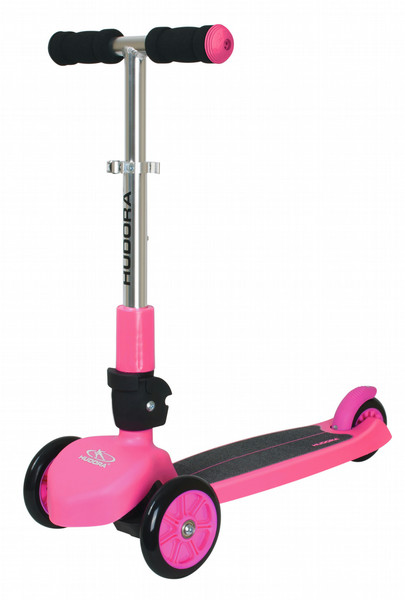 HUDORA 11053 Kinder Dreiradroller Schwarz Tretroller