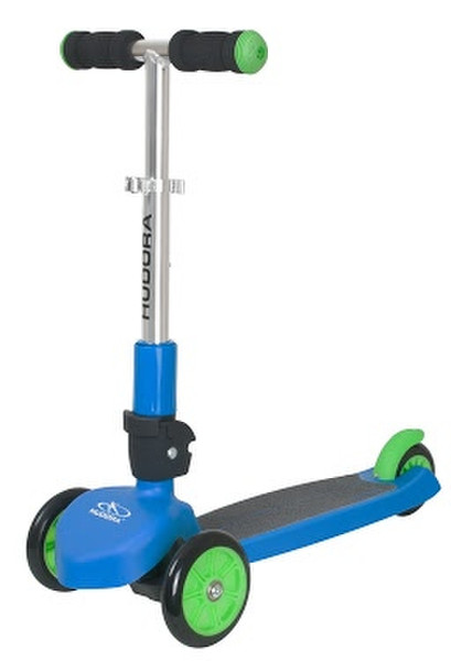 HUDORA 11052 Kinder Dreiradroller Blau, Grün, Grau Tretroller