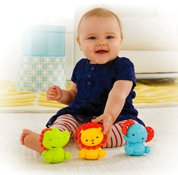 Fisher Price Everything Baby Roly-Poly Pals погремушка