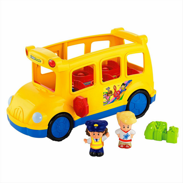 Fisher Price Little People School Bus Пластик игрушечная машинка