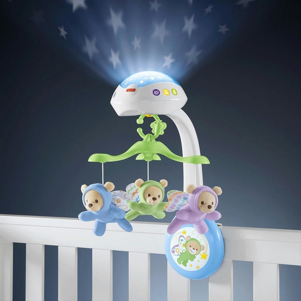 Fisher Price Everything Baby Butterfly Dreams 3-in-1 Projection Mobile