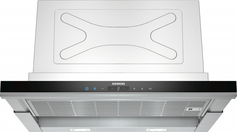 Siemens LI67SA670 Semi built-in (pull out) 400m³/h A Stainless steel cooker hood