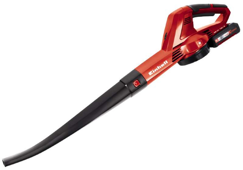 Einhell GE-CL 18 Li E Kit 210км/ч Черный, Красный 18В Литий-ионная (Li-Ion) cordless leaf blower