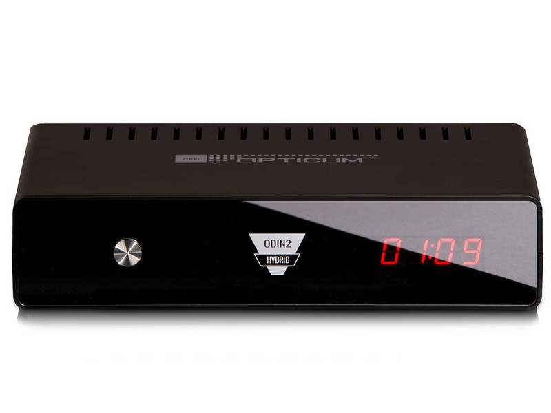 Opticum Odin2 Hybrid Ethernet (RJ-45),Terrestrial Черный приставка для телевизора