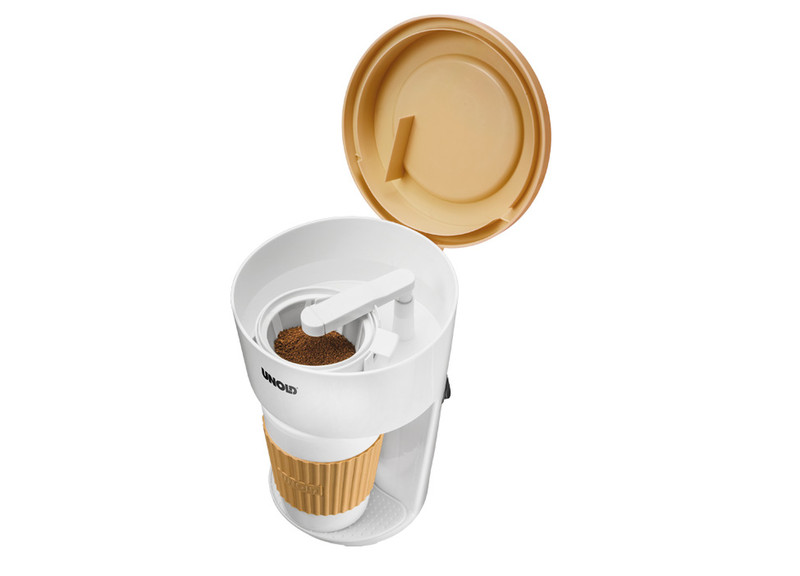 Unold To Go 1cups Beige,White