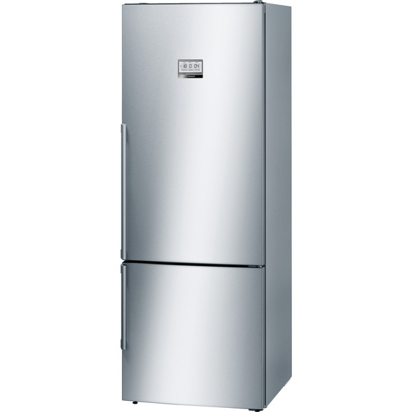 Bosch Serie 8 KGF56HI40 Отдельностоящий 375л 105л A+++ Нержавеющая сталь холодильник с морозильной камерой