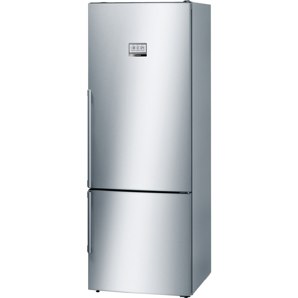 Bosch Serie 8 KGF56HI40 Freistehend 375l 105l A+++ Edelstahl Kühl- und Gefrierkombination