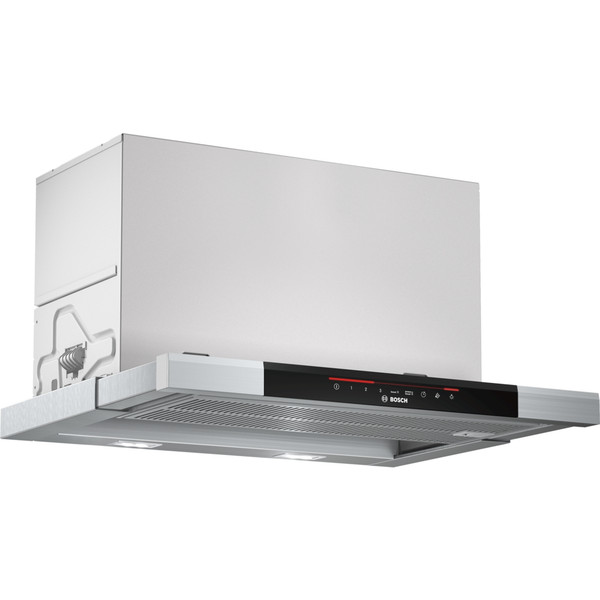 Bosch Serie 8 DFS068J50 Semi built-in (pull out) 420m³/h A+ Stainless steel cooker hood