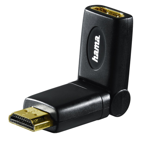 Hama 00176752 Micro-HDMI Mini-HDMI Черный адаптер для видео кабеля