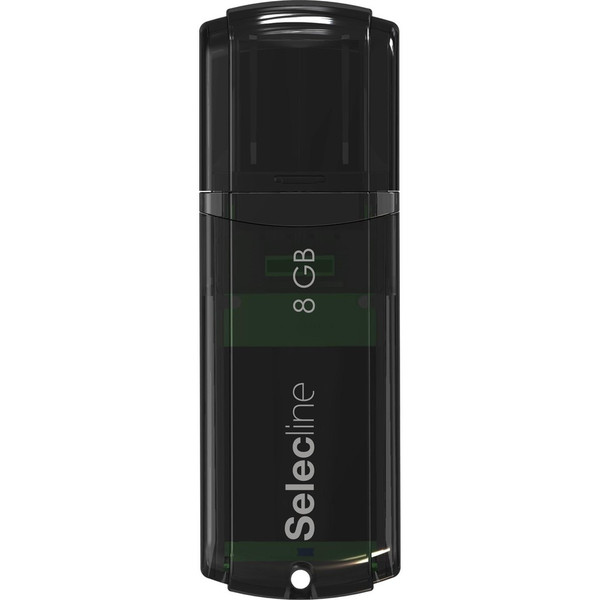 Selecline C160 8ГБ USB 2.0 Черный USB флеш накопитель