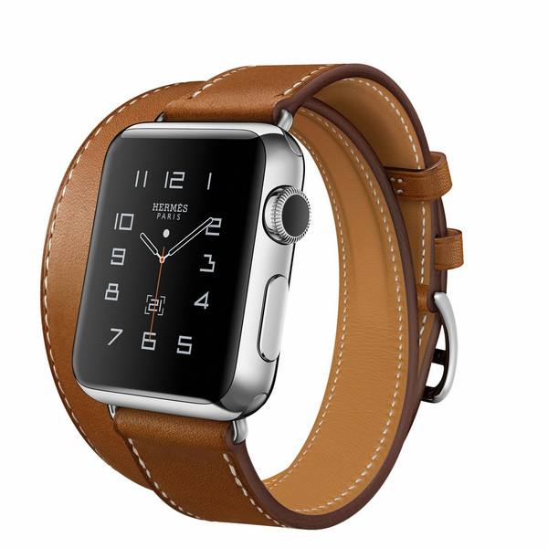 Apple Watch Hermès 1.32Zoll OLED 40g Edelstahl Smartwatch