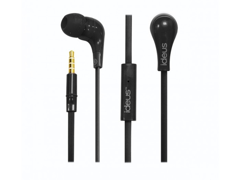 Ideus PHF600BK Binaural In-ear Black mobile headset
