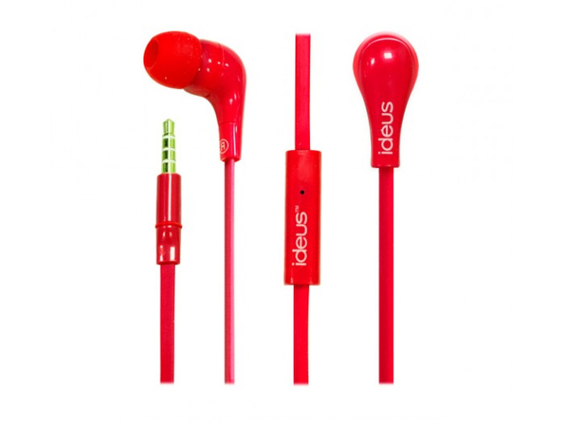 Ideus PHF600RD Binaural In-ear Red mobile headset
