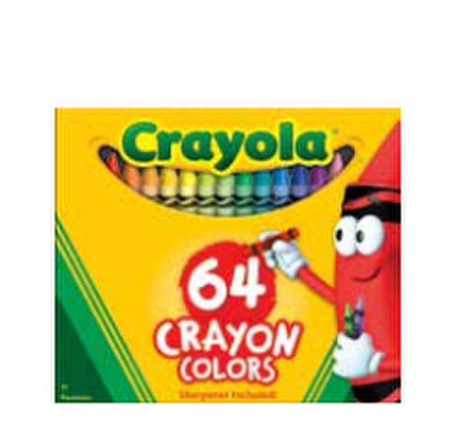 Crayola 52-0064 64шт восковой мелок/карандаш