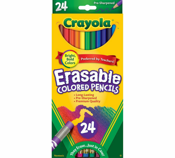 Crayola 68-2424 24шт восковой мелок/карандаш
