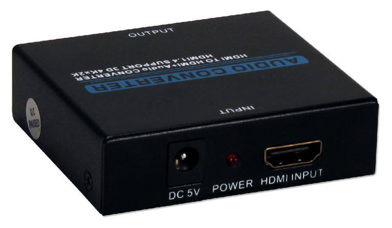 QVS HD-ADE4K Schwarz Audio-Konverter