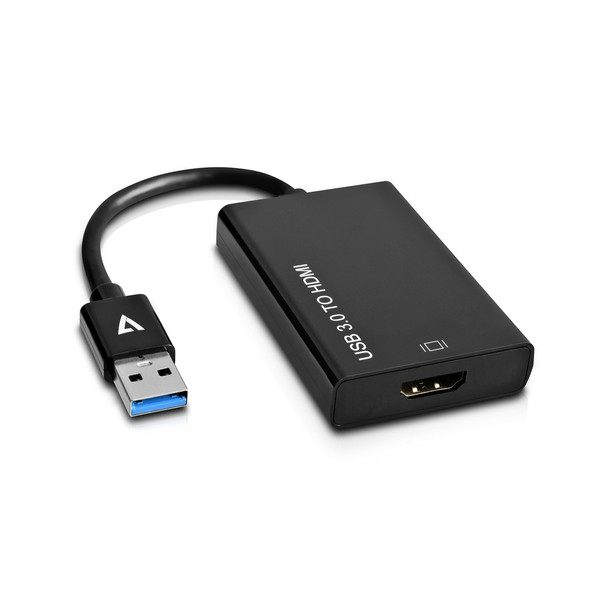 V7 3N1122 HDMI USB A Black