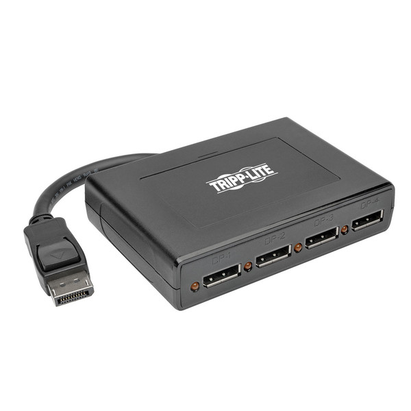 Tripp Lite 4-Port DisplayPort 1.2 Multi-Stream Transport (MST) Hub, 3840 x 2160 (4K x 2K) UHD video splitter